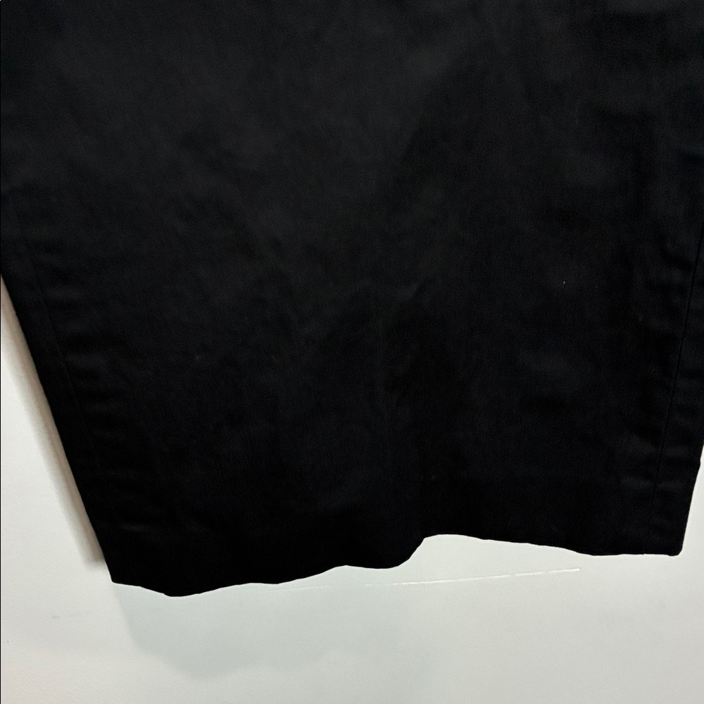 Talbots Signature Black Career Trousers Size 14 Straight Leg Work Pants - Picture 6 of 11
